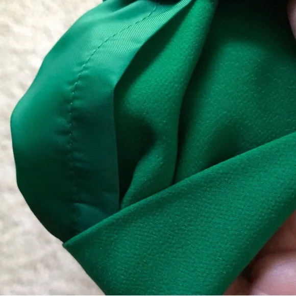 Oleg Cassini Kelly Green Shift Dress size 4 - Picture 4 of 4